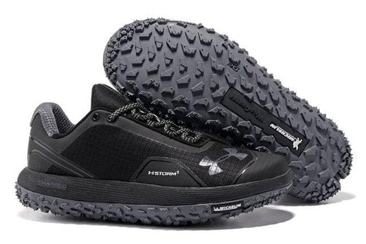 Under Armour UA Fat Tire Gore-Tex Men's Trail Running Sneakers All Black - Obeezi