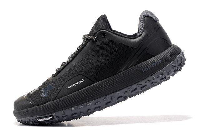 Under Armour UA Fat Tire Gore-Tex Men's Trail Running Sneakers All Black - Obeezi