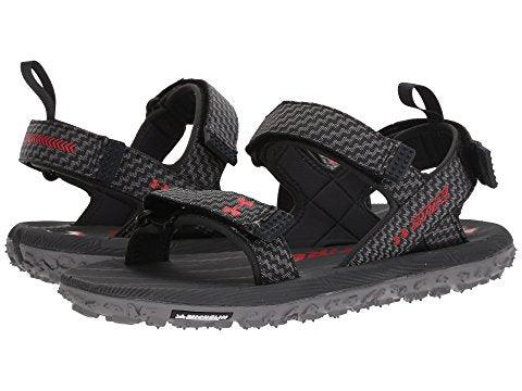 Under Armour UA Fat Tire Sandal Black Ash - Obeezi