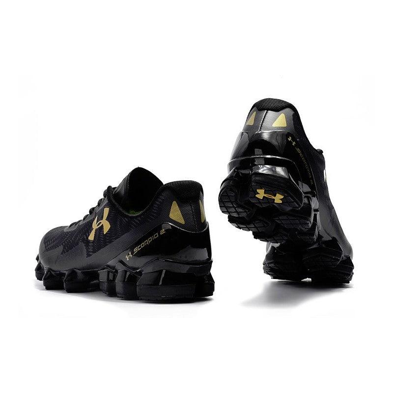 Under Armour UA Scorpio 2 Men’s Running Shoes Black Gold - Obeezi
