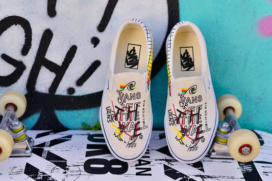 Vans Of The Wall 2018 Classic Sneaker Beige/White - Obeezi