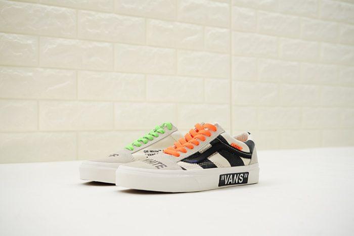 Vans old biege off black/white Sneakers - Obeezi