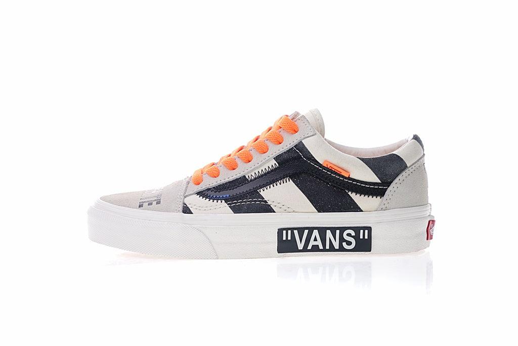 Vans old biege off black/white Sneakers - Obeezi