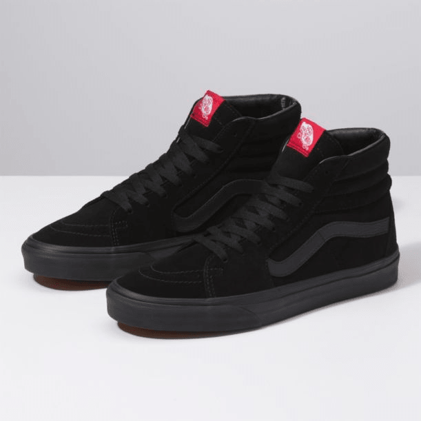 Vans Old Skool All Black Hightop SK8 -HI Sneaker - Obeezi