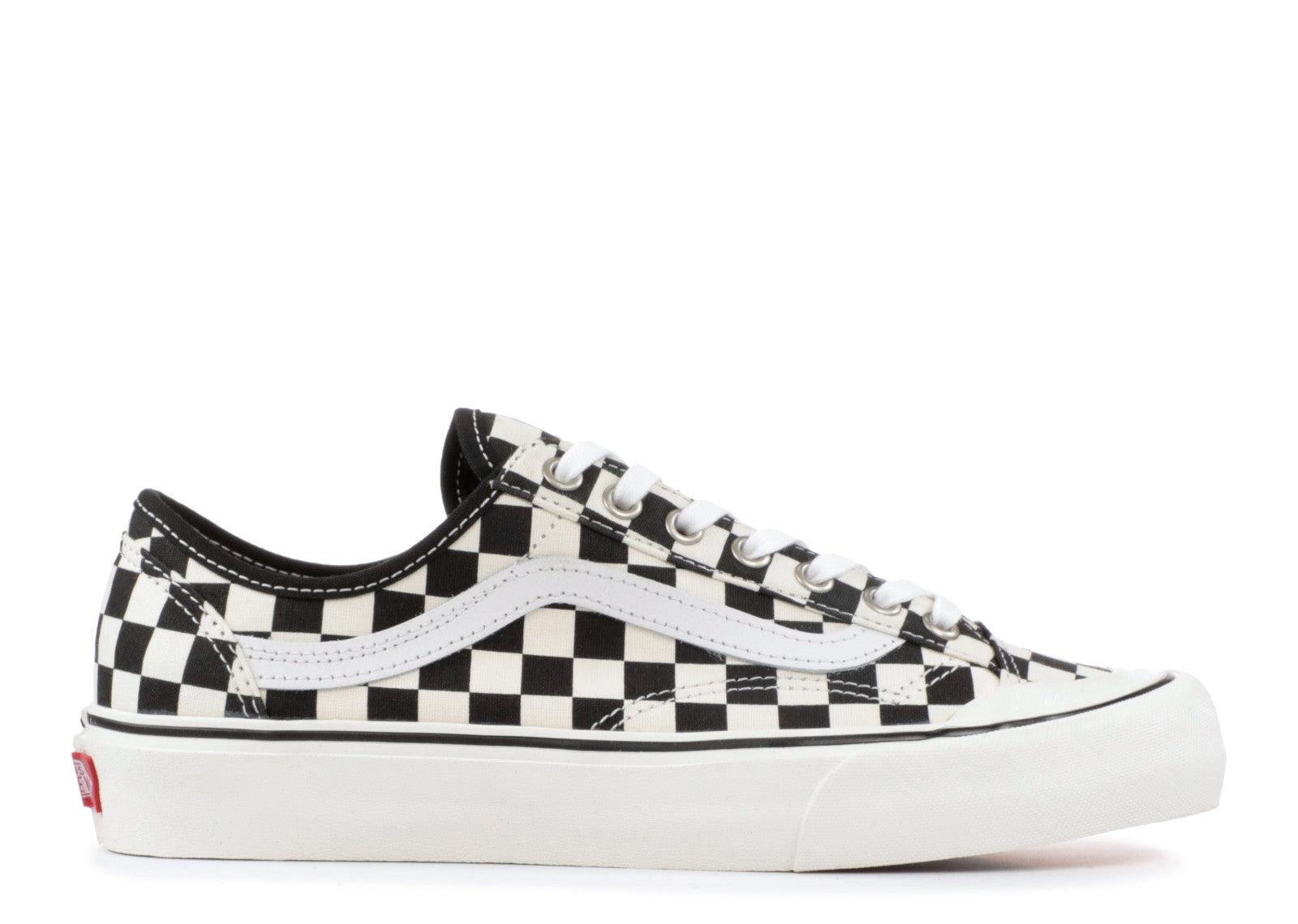 VANS OLD SKOOL Black And White CHECKERBOARD Sneakers - Obeezi