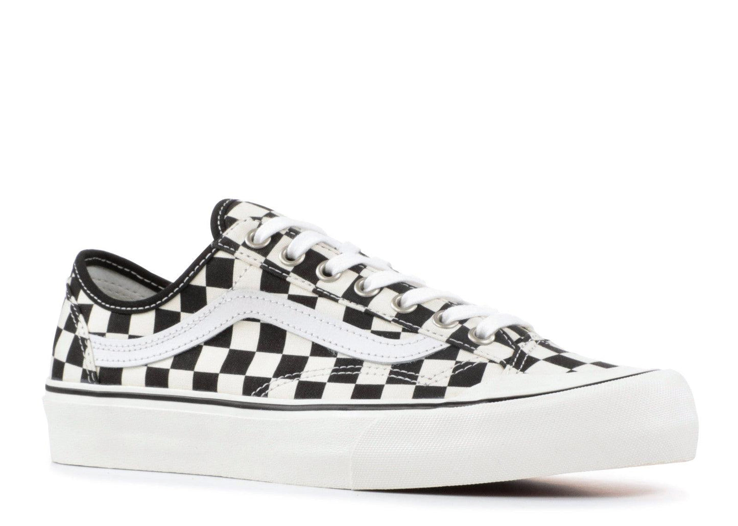 VANS OLD SKOOL Black And White CHECKERBOARD Sneakers - Obeezi