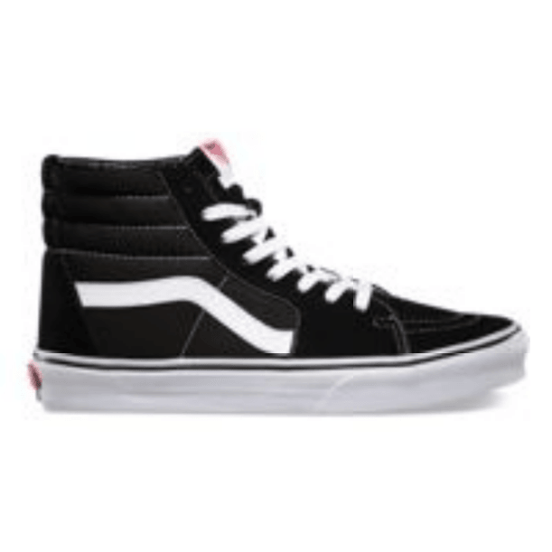 Vans Old Skool Black And White Hightop SK8 -HI Sneaker - Obeezi