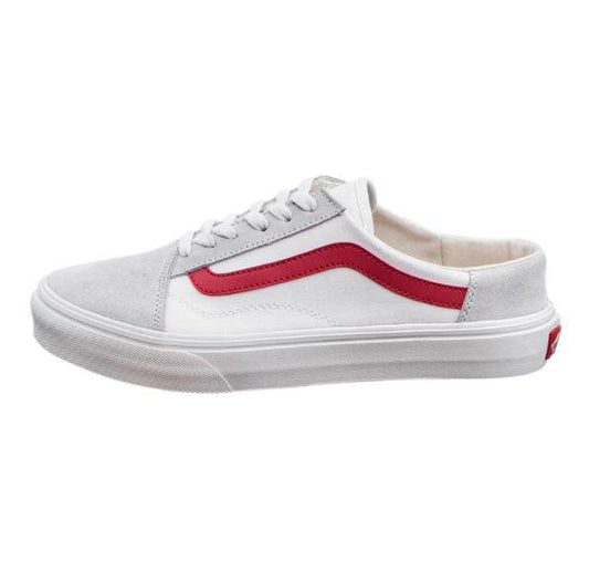 Vans Old Skool Mule 36-447 Cream and Red - Obeezi
