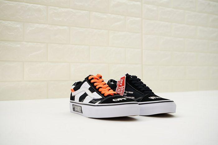 Vans Skool Virgil Abloh Zebra black/White Sneaker - Obeezi