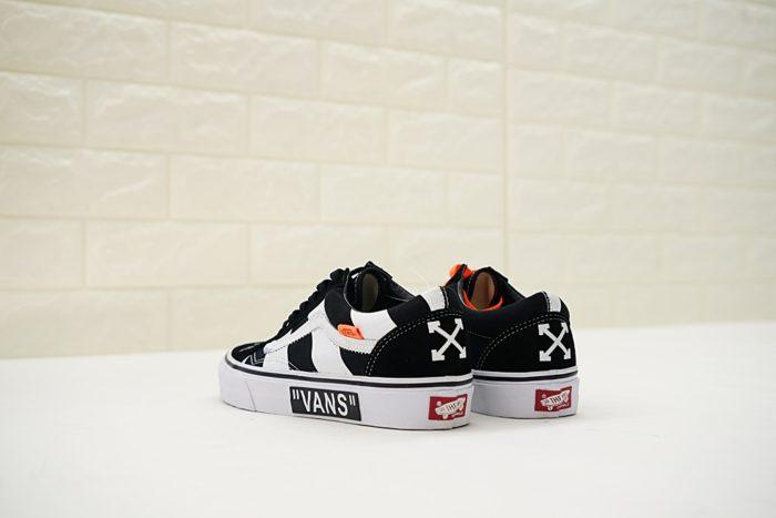 Vans Skool Virgil Abloh Zebra black/White Sneaker - Obeezi