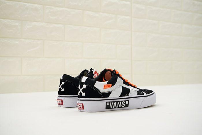 Vans Skool Virgil Abloh Zebra black/White Sneaker - Obeezi