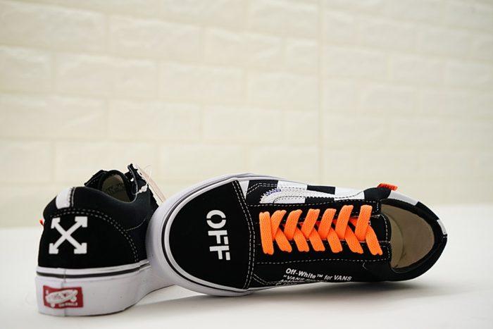 Vans Skool Virgil Abloh Zebra black/White Sneaker - Obeezi
