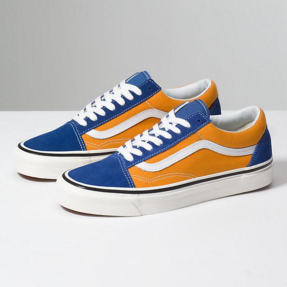Vans UA Old Skool 36 DX Sneaker Blue and Yellow - Obeezi