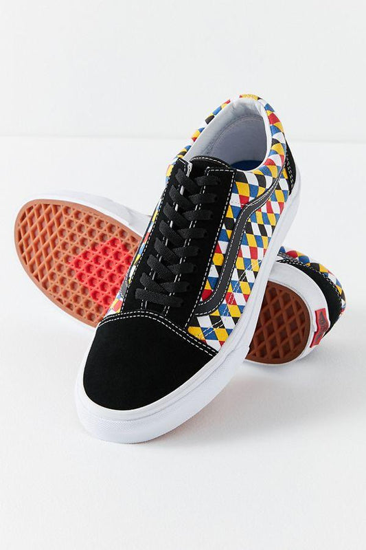 Vans UO Exclusive Old Skool Playing Card Multi Color Sneaker - Obeezi