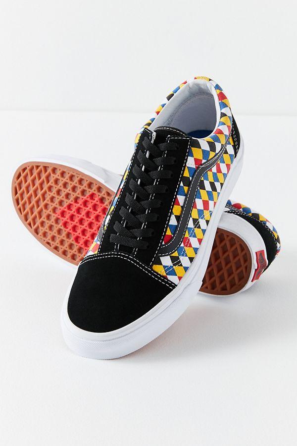 Vans UO Exclusive Old Skool Playing Card Multi Color Sneaker - Obeezi
