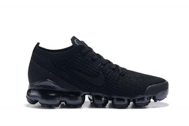 Vapormax Flyknit 2019 Triple Black Mens Running Shoes - Obeezi