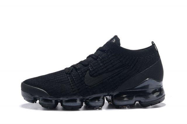 Vapormax Flyknit 2019 Triple Black Mens Running Shoes - Obeezi