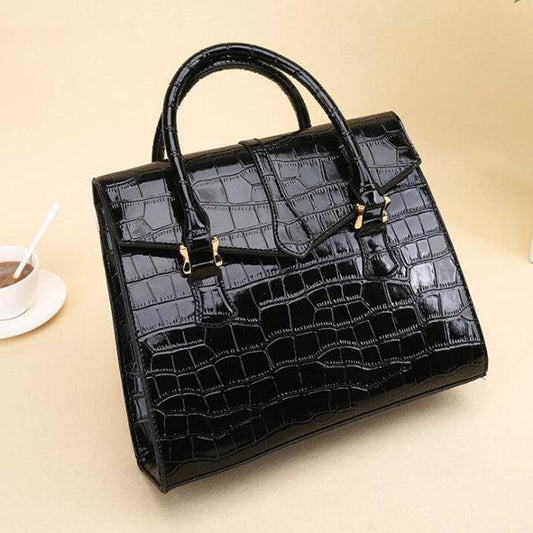 Vegan Ladies Bag-BLACK - Obeezi.com