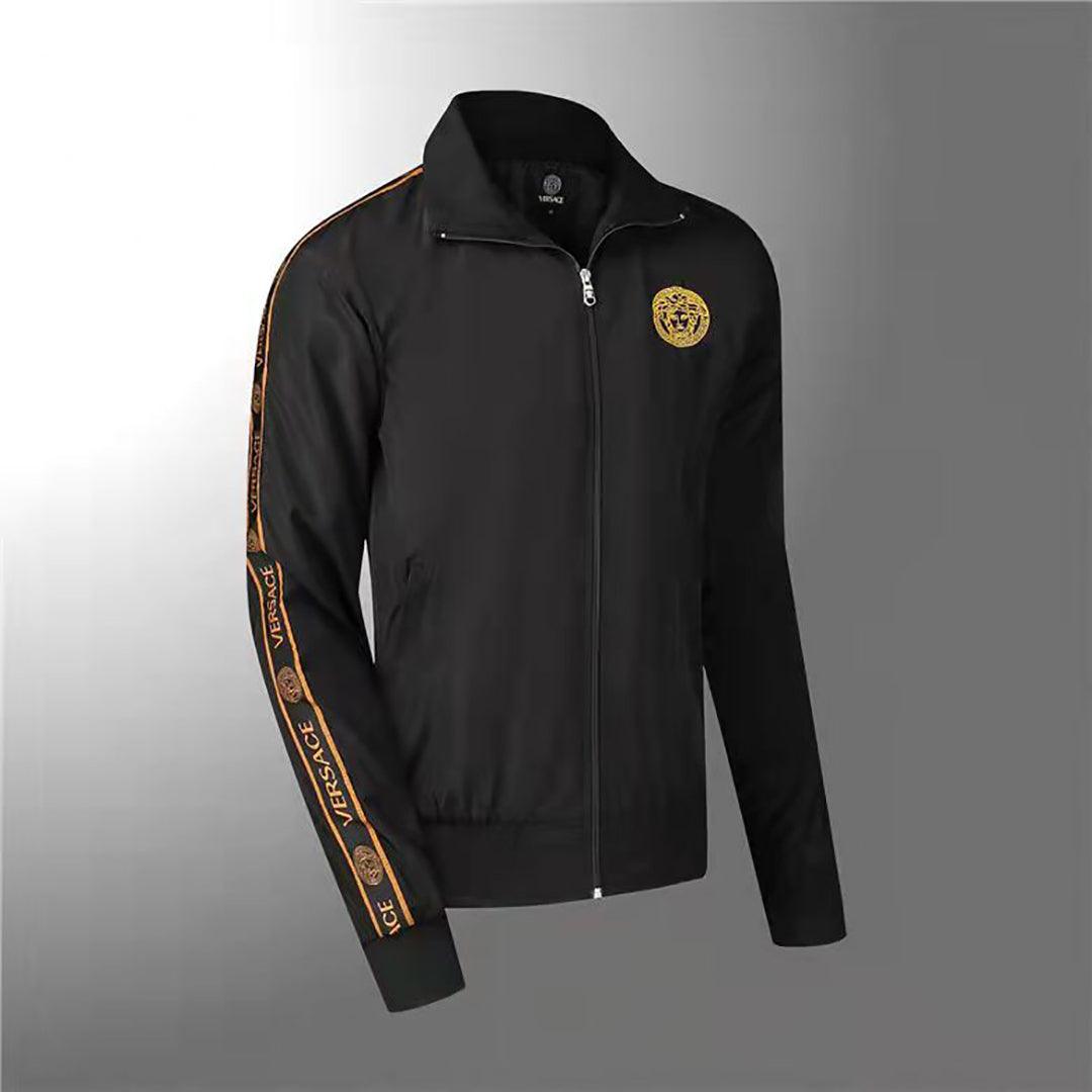 Vers Lightweight Zip Up Men's Jacket - Black - Obeezi.com