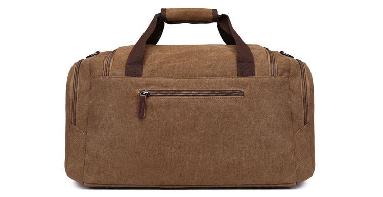 Vintage Canvas Large Capacity Travel Bag-Coffee - Obeezi.com