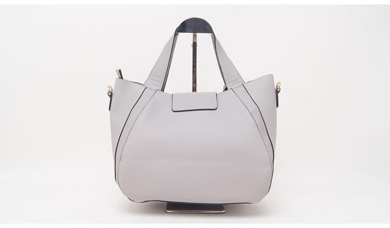 Vintage Classic Weave And Tassels Handbag- Grey - Obeezi.com