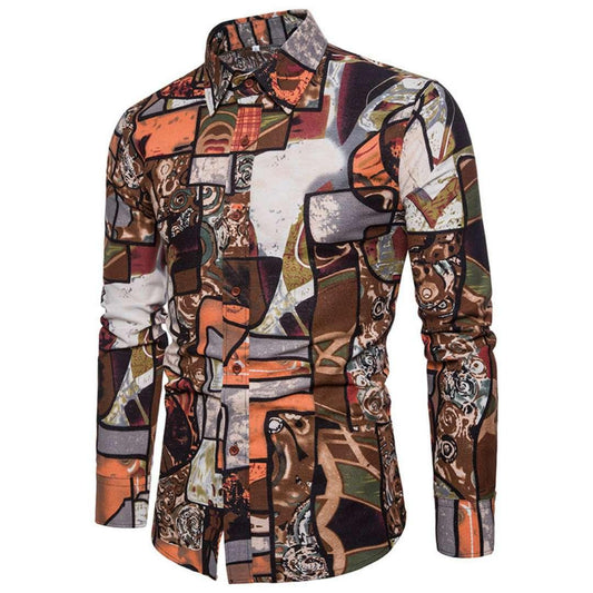 Vintage Janeo British Brown Apparel Branded Classic Shirt - Obeezi