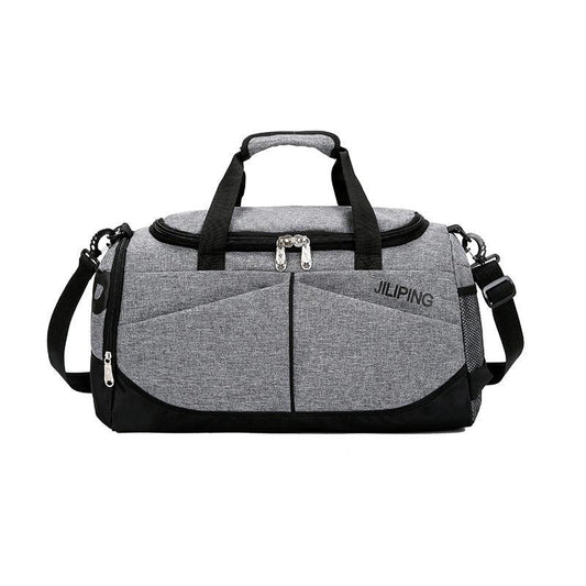 Vintage Multi-Dimensional Travel Bag- Ash - Obeezi.com