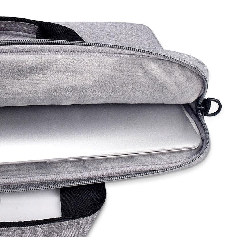 Water Resistant 15.6 inch Laptop Sleeve Laptop Bag With Handle-Pink - Obeezi.com