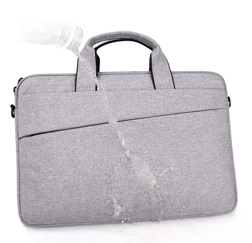 Water Resistant 15.6 inch Laptop Sleeve Laptop Bag With Handle-Pink - Obeezi.com