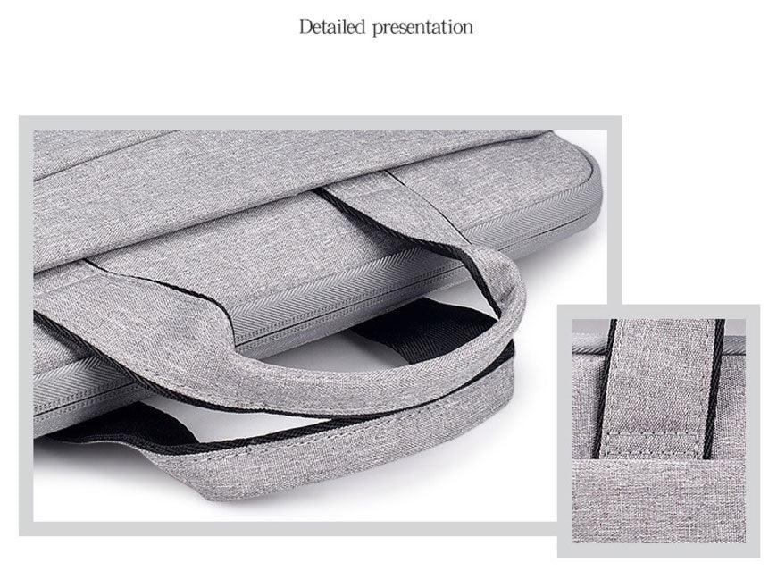 Water Resistant 15.6 inch Laptop Sleeve Laptop Bag With Handle-Pink - Obeezi.com