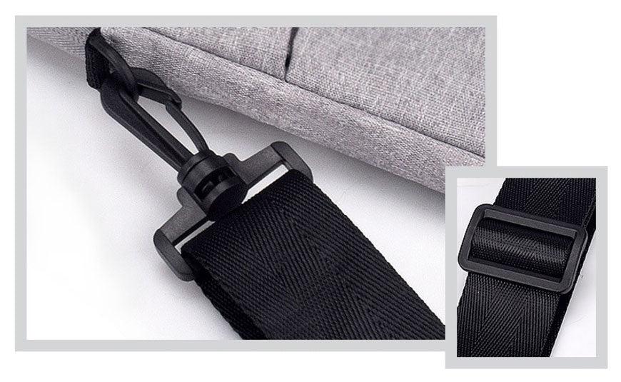 Water Resistant 15.6 inch Laptop Sleeve Laptop Bag With Handle-Pink - Obeezi.com