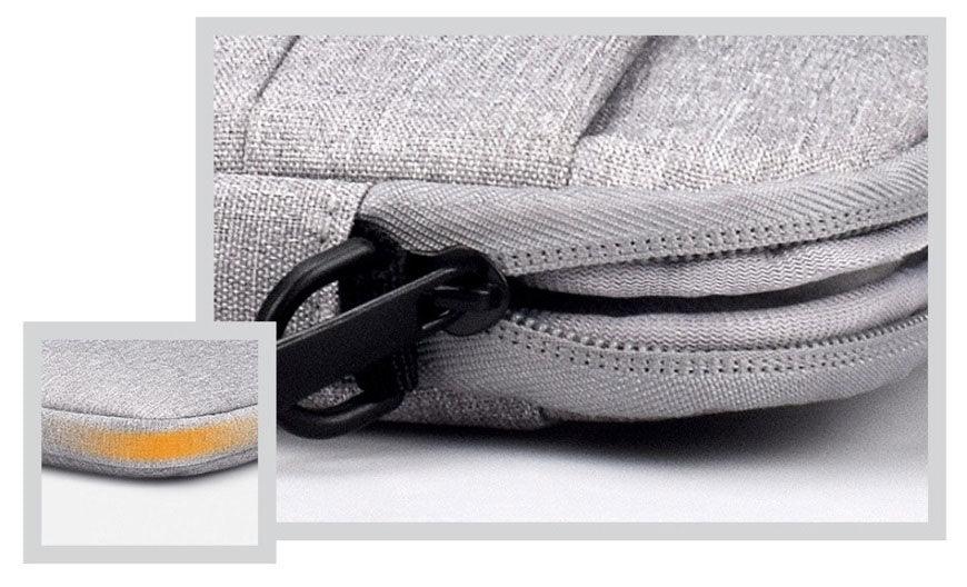 Water Resistant 15.6 inch Laptop Sleeve Laptop Bag With Handle-Pink - Obeezi.com