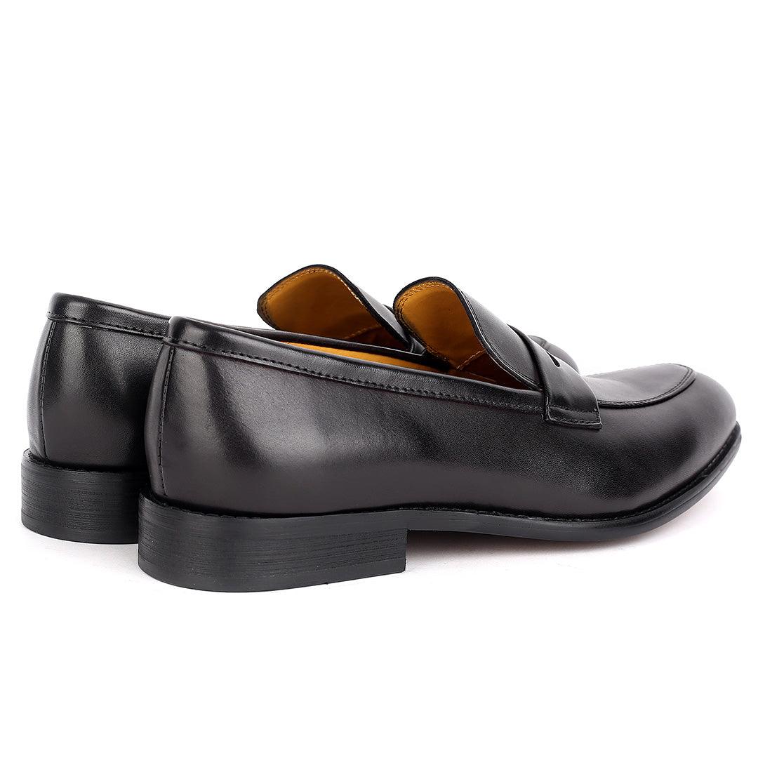 Weston Superlative Black Leather Formal Shoe - Obeezi.com