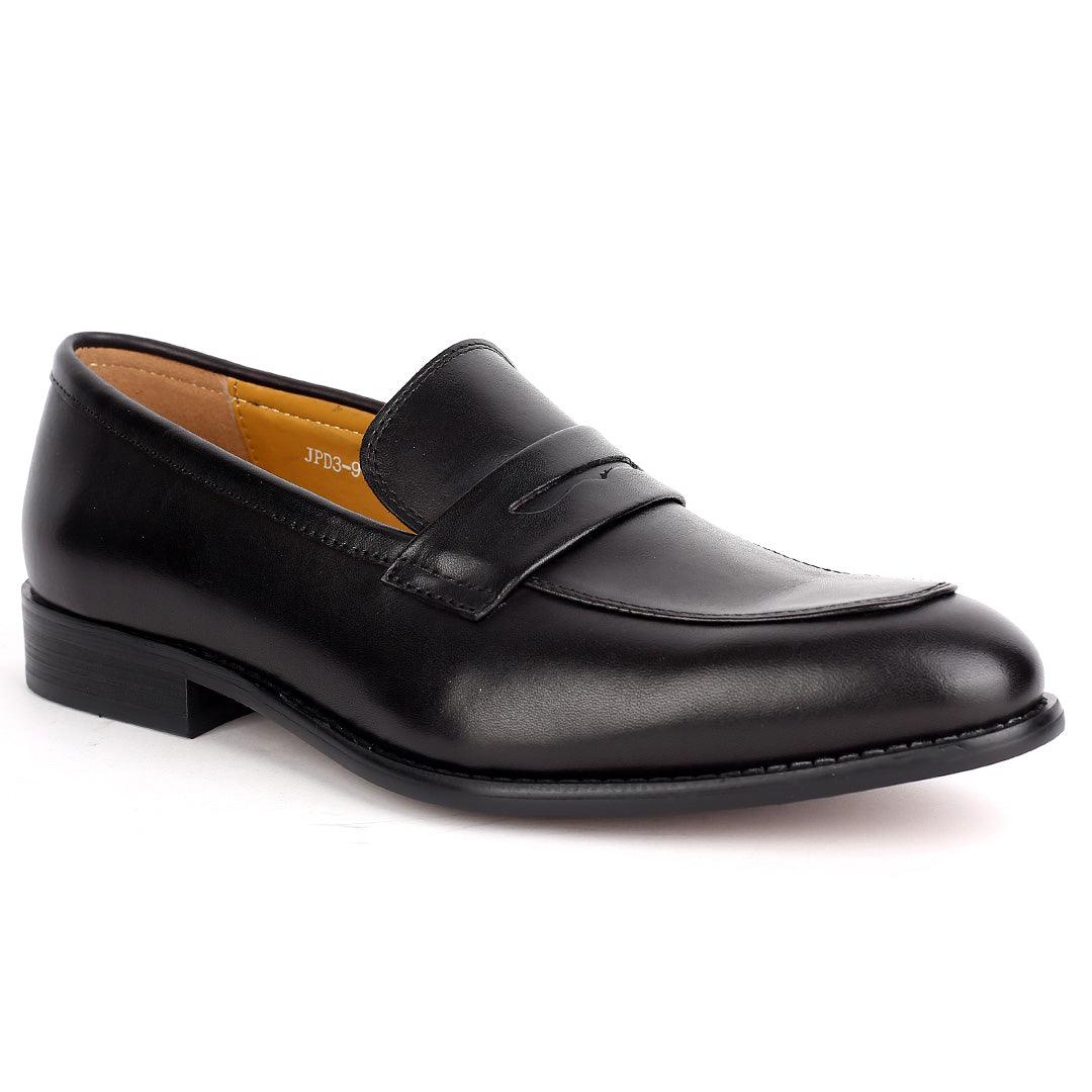 Weston Superlative Black Leather Formal Shoe - Obeezi.com