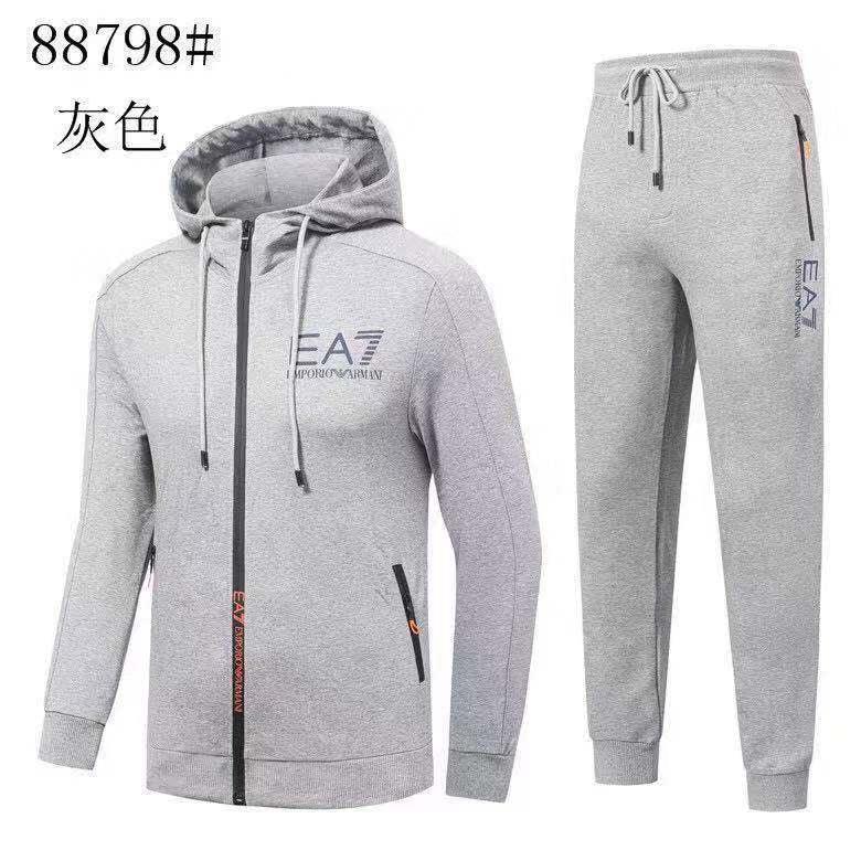 Zip Enclosure Design Ash Tracksuits - Obeezi